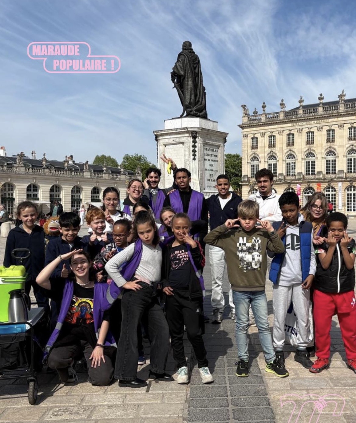 Atelier de sensibilisation dans une école